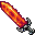 Fiery Blacksteel Sword
