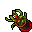 Flower Pot (Ember Queen, Growing)