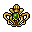 Gemmed Lotus Brooch
